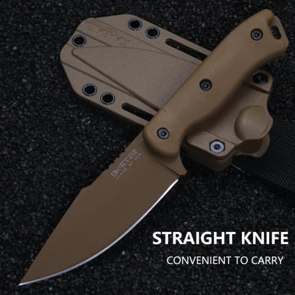 BK 18 Tactical Fixed Blade Knife Nylon Fiberglass Handle Wilderness Hunting Survival Knife Outdoor Camping Tools 3