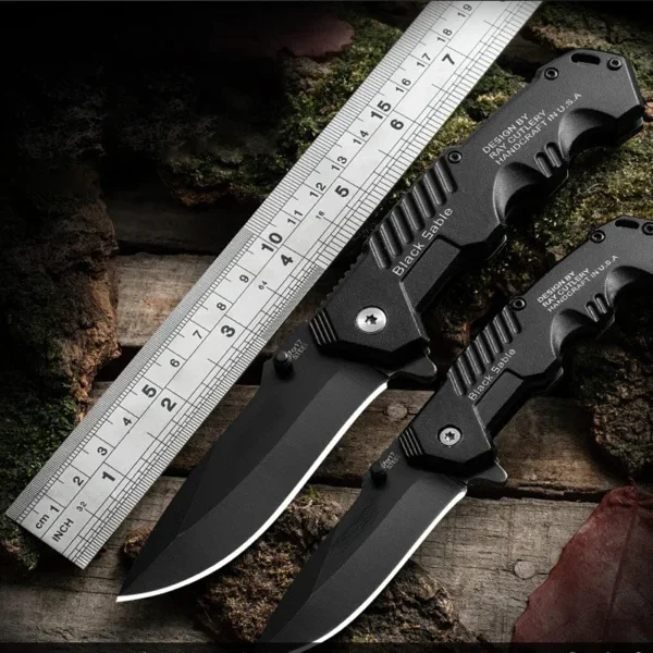 Folding Pocket Knife for Men Self Defense EDC Survival Multitool Military Tactical Utility Hunting Weapon Outdoor 2