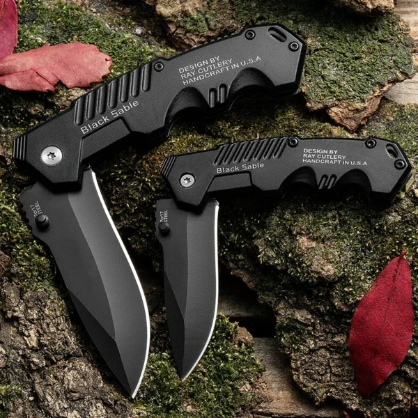 Folding Pocket Knife for Men Self Defense EDC Survival Multitool Military Tactical Utility Hunting Weapon Outdoor 4