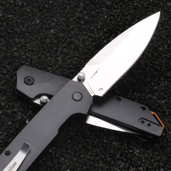 KS 2038 AXIS Foldable D2 Steel Blade Aluminum Alloy Handle Outdoor Fishing Camping Fruit Knife EDC 1