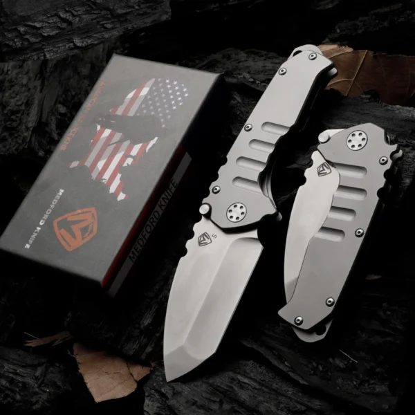 MKT D2 Steel Heavy duty folding knife Emergency rescue tool Camping hunting knife Sharp fruit knife 1