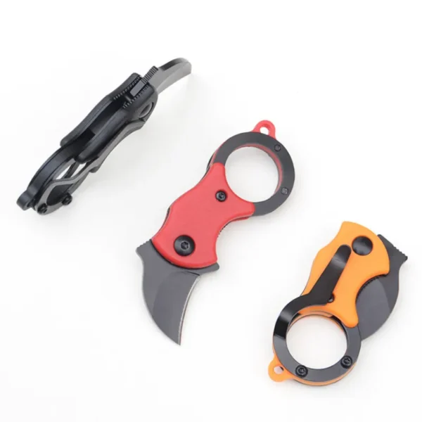 Outdoor Multi function Survival Mechanical Claw Knife Folding Knife High Hardness Self defense Portable Claw 4