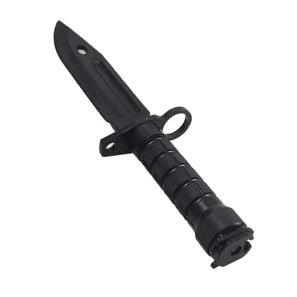 Rubber Knife Training with Sheath Fake plastic dagger Flexible and Soft Fixed Blade Suitable for props 4