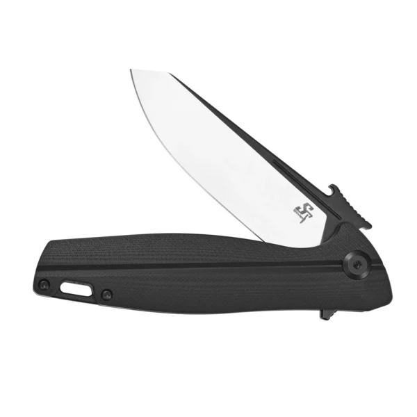 Sitivien ST151 Folding Pocket Knife D2 Steel Blade G10 Micarta Handle EDC Tool Knife for Outdoor 3