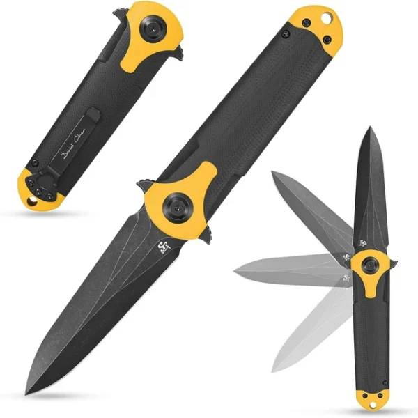 Sitivien ST158 Folding Pocket Knife DC53 Steel Blade G10 Handle EDC Tool Knife for Outdoor Camping.jpg 640x640