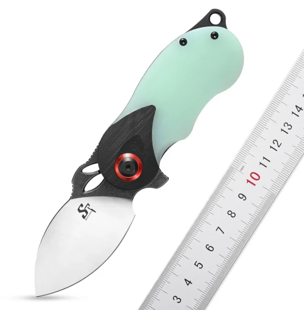 Sitivien ST159 Folding Knife K110 Steel Blade G10 Handle EDC Tool Pocket Knife for Working Outdoor 1