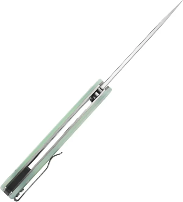 Sitivien ST801 Folding Knife 8Cr18Mov Steel Blade G10 Handle Pocket Knife EDC Tool Knife for Working 5