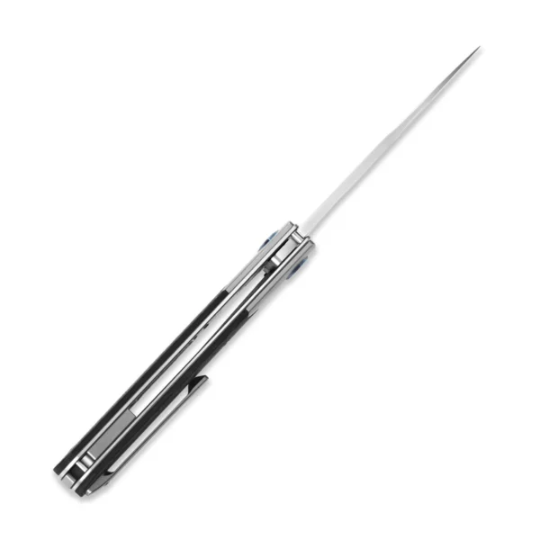 Sitivien ST995 Folding Pocket Knife Handmade M390 Pearlescent Polishing Blade Titanium Carbon Fiber Handle EDC Tool 5