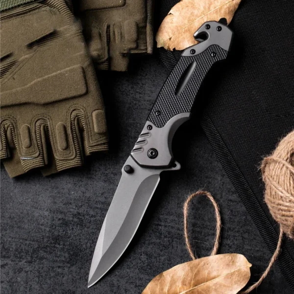 Tactical Folding Pocket Knife for Men Self Defense Survival Hunter Knives New EDC Multitool Hunting Weapon 1