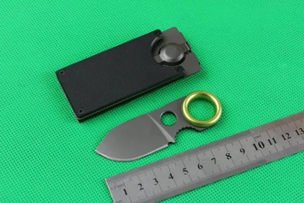 Free shipping Mini Outdoor Fixed Blade KnifeMini Kitchen Knife Unboxing Portable Small Blade EDC Fixed Blade 1