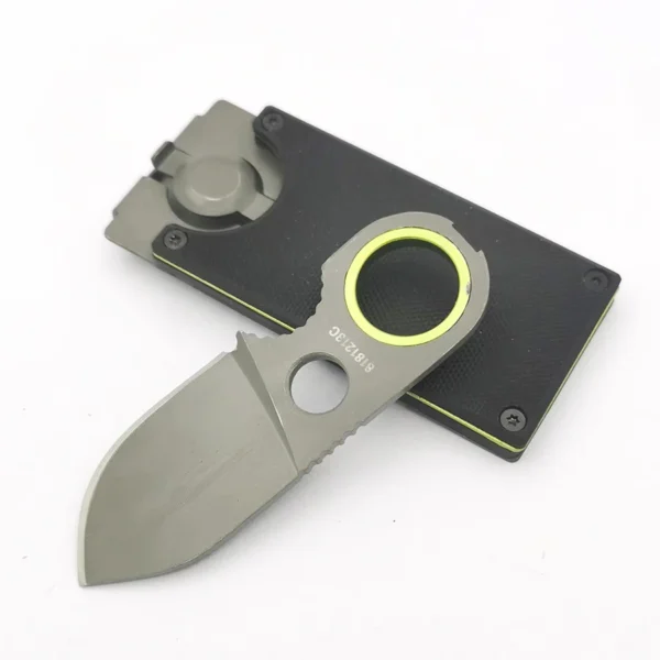 Free shipping Mini Outdoor Fixed Blade KnifeMini Kitchen Knife Unboxing Portable Small Blade EDC Fixed Blade 2