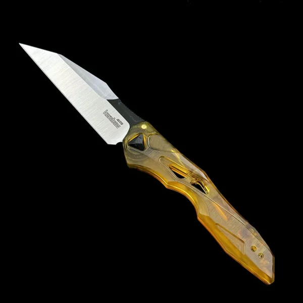 Kershaw 7650 Launch 13 AUTO Folding Knife 3 5 Two Tone CPM 154 Wharncliffe Blade PEI 1