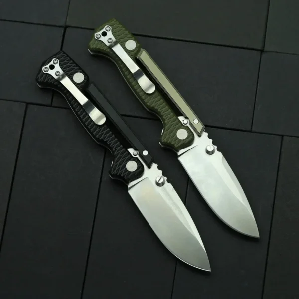 New Style AD15 Folding Knife G10 Aluminum Or Titanium Handle Outdoor Camping Hunting Fishing Survival Tactical 3