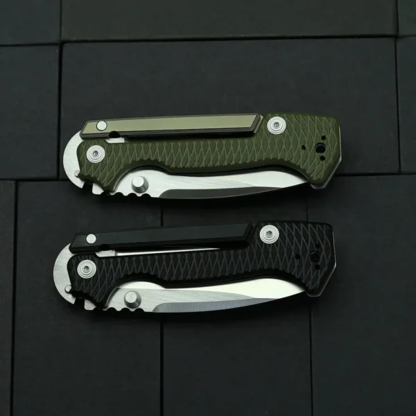 New Style AD15 Folding Knife G10 Aluminum Or Titanium Handle Outdoor Camping Hunting Fishing Survival Tactical 5