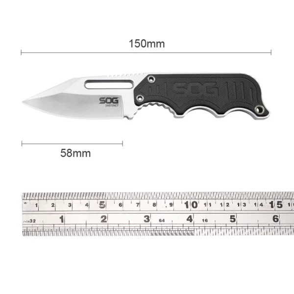 SOG Instinct Neck Fixed Knife Portable Tactical Pocket Knives Outdoor daicamping Self Defense Hand Tools EDC 2