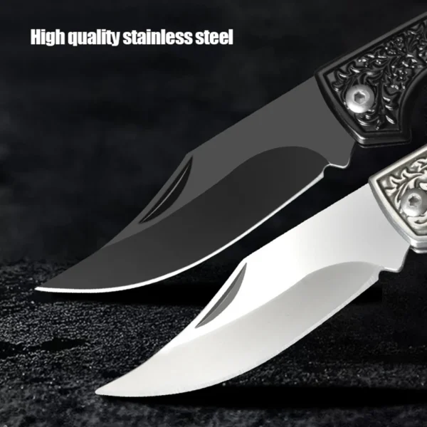 Stainless Steel Folding Knife Fillet Knife fishing boat fishing accessories with PP Handle Easy To Carry 2