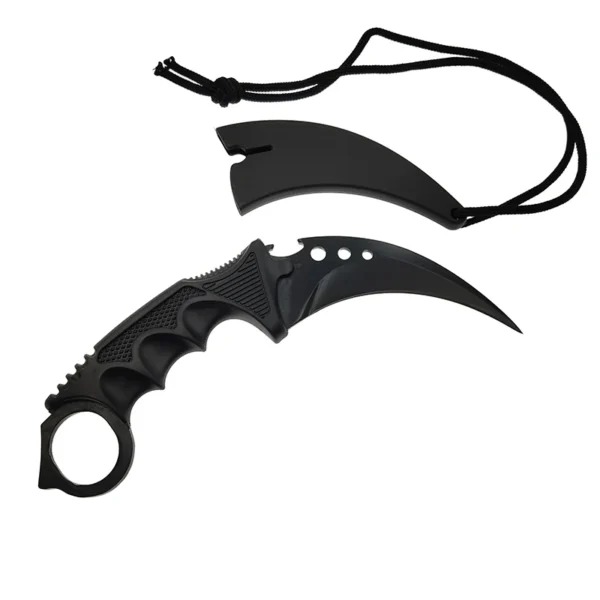 Swayboo New thickened Fixed Blade Knife Real CSGO Counter Strike Tactical Hunting Survival Knife Sheath Tiger 4