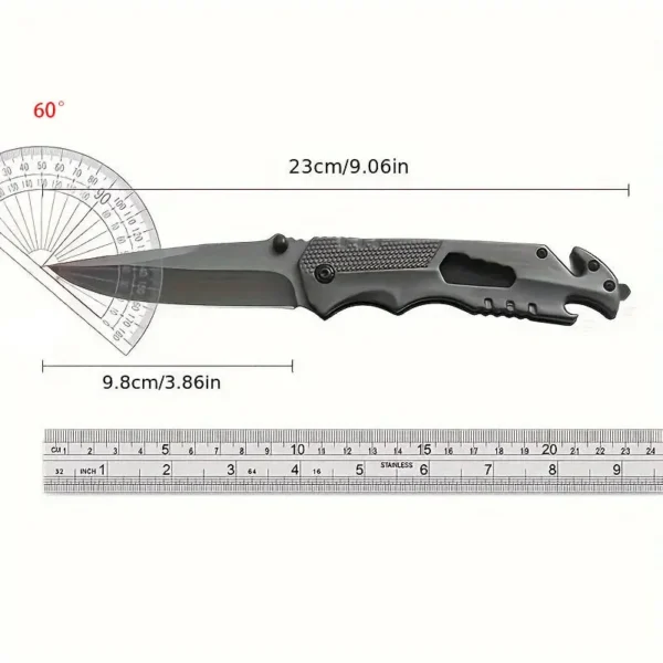 1PC outdoor high hardness folding knife EDC portable pocket knife suitable for camping hiking survival knives 5