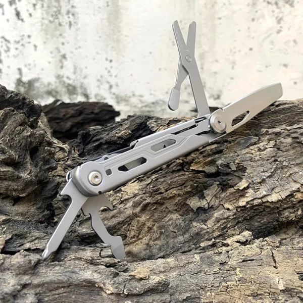 440 Multi tool Hunting Folding Knife Tool Screwdriver Keychain Tactical Knife Pocket Fold Mini Gear Outdoor 4