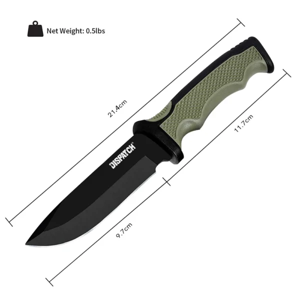 Fixed Blade Knife with Non slip Handle Survival Hunting Camping Tool Tactical Outdoor Knife EDC Tool 2