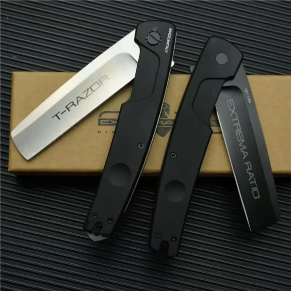 Folding knife Field hunting knife Carry a self defence knife emergency rescue tool Sharp slicing knife 5