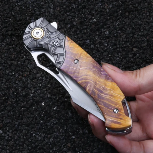 M390 steel Tactical Folding Pocket Knife EDC Utility Tools for Hiking Self Defence Hunting 5