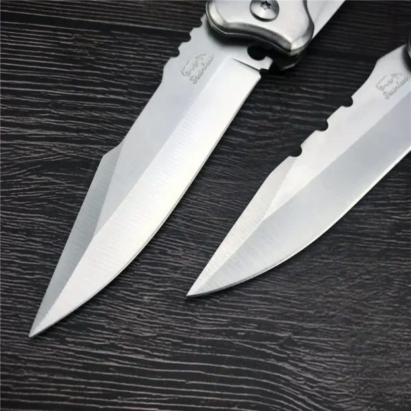 Russian Stainless Steel AU TO Folding Blade Knives Self Defense Knife Hunting Knife Camping Survival Knife 2