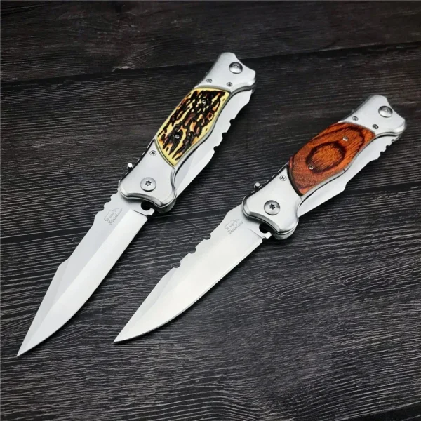 Russian Stainless Steel AU TO Folding Blade Knives Self Defense Knife Hunting Knife Camping Survival Knife 4