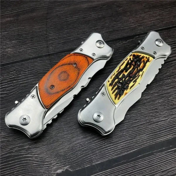Russian Stainless Steel AU TO Folding Blade Knives Self Defense Knife Hunting Knife Camping Survival Knife 5
