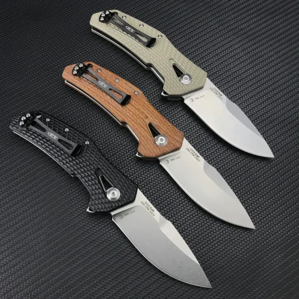 8Cr13Mov Blade Tactical Hunting Jackknife ZT 0308 Outdoor Rescue Survival Camping Tool Folding Pocket Knife With 5