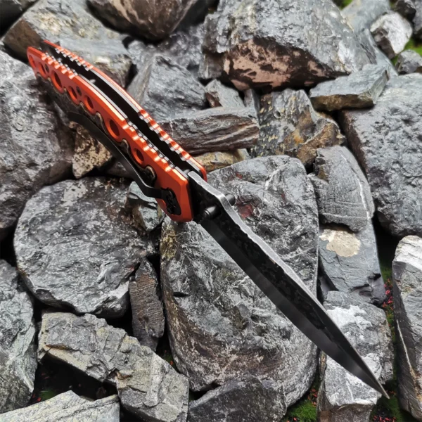 Pocket Knife EDC Camping Utility Tools 7Cr17Mov Blade Folding Blade Knife Sharp Tactical Gear Sharp Knife 3