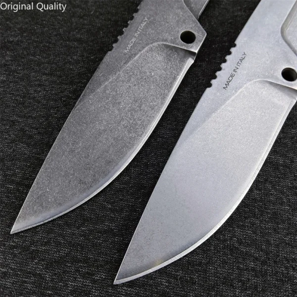 SATRE Fixed Blade Knife Small Outdoor Tactical Hunting Tools D2 Steel Survival EDC Pocket Knives Self 3