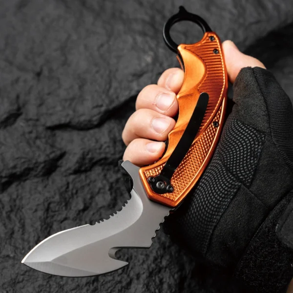 Wolf Warrior Fox Claw Outdoor Multi functional Folding Knife 1