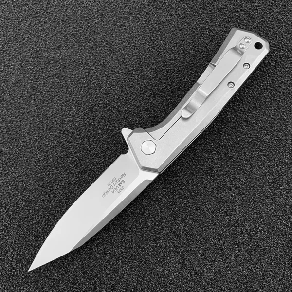 ZT 0808 pocket knife Outdoor folding knife self defense knife D2 Steel Blade High hardness portable 4