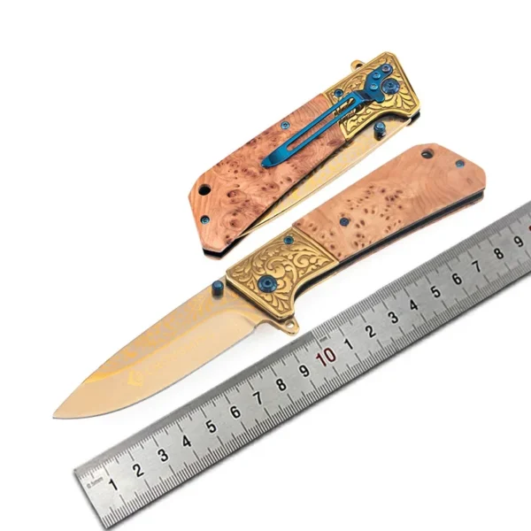 Creative Outdoor Survival High Hardness Folding Knife Home Daily Wilderness Portable Self Defense Tactical Multifunction Knives 1