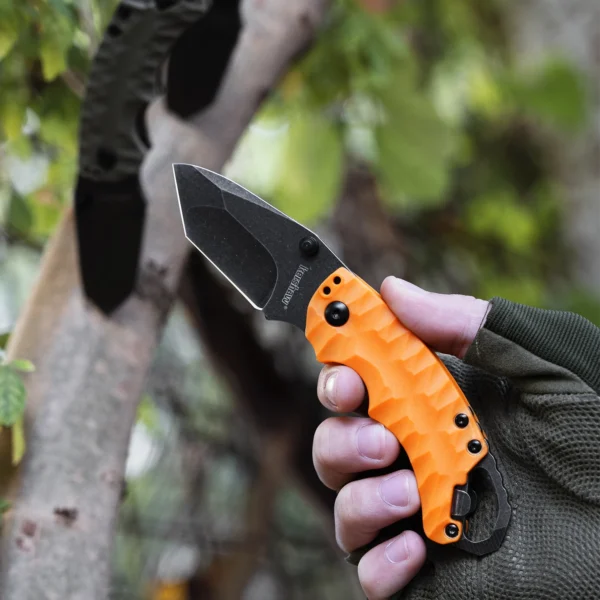 Multi functional Pocket Folding Knife With Bottle Opener Portable For Outdoor Camping Hiking Rock Climbing 2