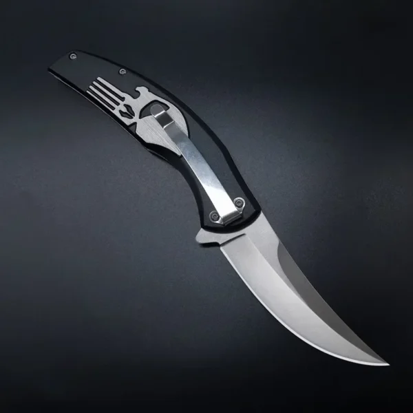 New Outdoor Portable Folding Blade Knife High Hardness Steel Camping Survival Self Defense Military Knives Hunting 1