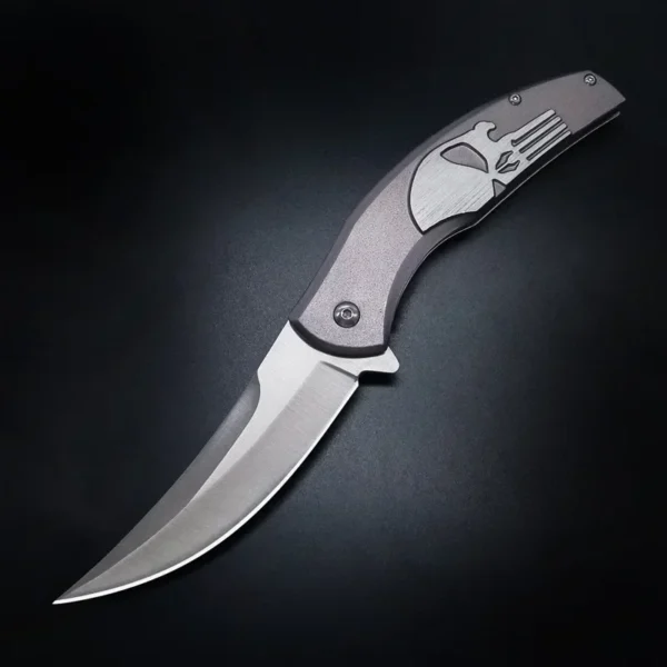 New Outdoor Portable Folding Blade Knife High Hardness Steel Camping Survival Self Defense Military Knives Hunting 2