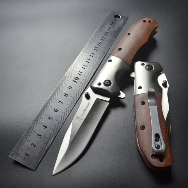 Outdoor Portable Folding Knife for Men High Hardness Survival Military Tactical Pocket Knives for Camping and 1