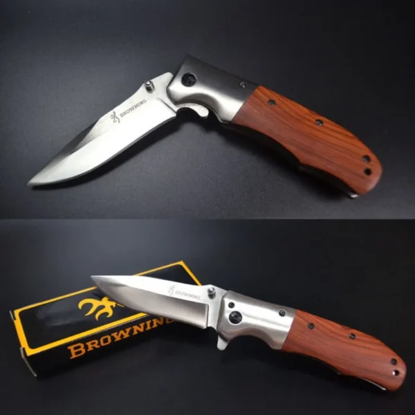 Outdoor Portable Folding Knife for Men High Hardness Survival Military Tactical Pocket Knives for Camping and 3