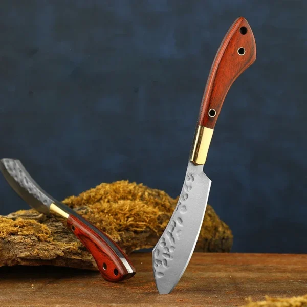 Outdoor Survival Knife High Hardness Steel Portable Self Defense Military Tactical Pocket Knives Hunting and Fishing 3