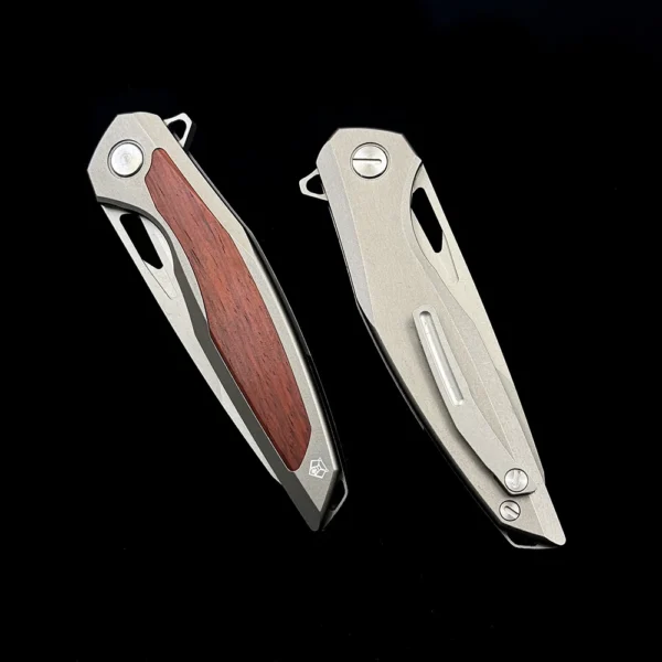 kf S33495f23f56f4ce4abdb416ce73bb36b0 Shirogorov F95NL bearing folding knife outdoor camping hunting pocket EDC tool knife