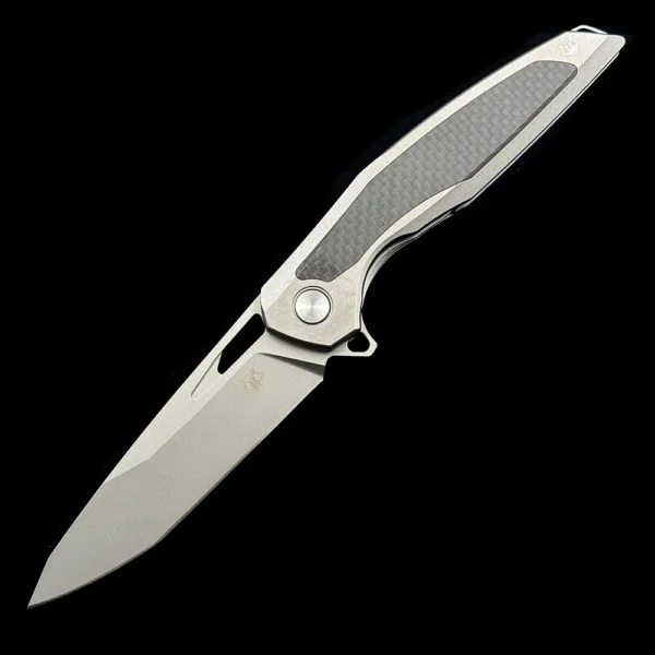 kf S41078b8913734445b91dfe34cbd27259a Shirogorov F95NL bearing folding knife outdoor camping hunting pocket EDC tool knife