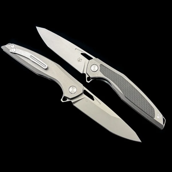 kf S41e7e1aa317c482a8c98b136d647c6b9C Shirogorov F95NL bearing folding knife outdoor camping hunting pocket EDC tool knife