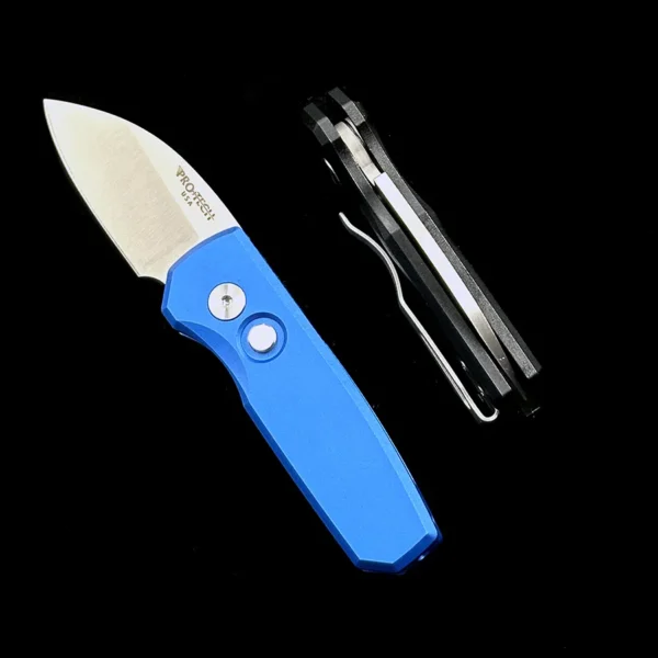 pro tech r5101 runt 5 auto folding knife 2