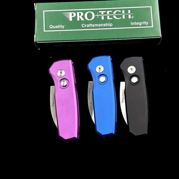 pro tech r5101 runt 5 auto folding knife 8