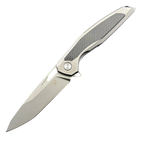 shirogorov f95nl titanium handle folding knife