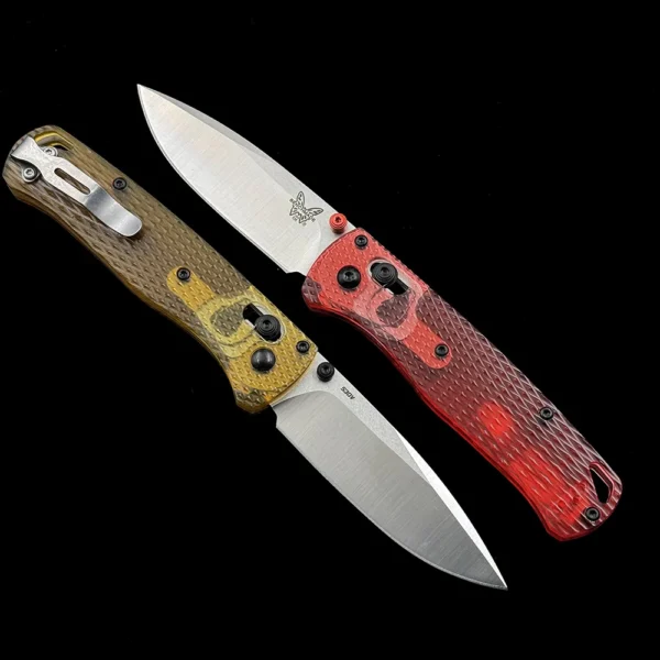 benchmade 535 bearing bugout axis pei acrylic handle folding knife 2