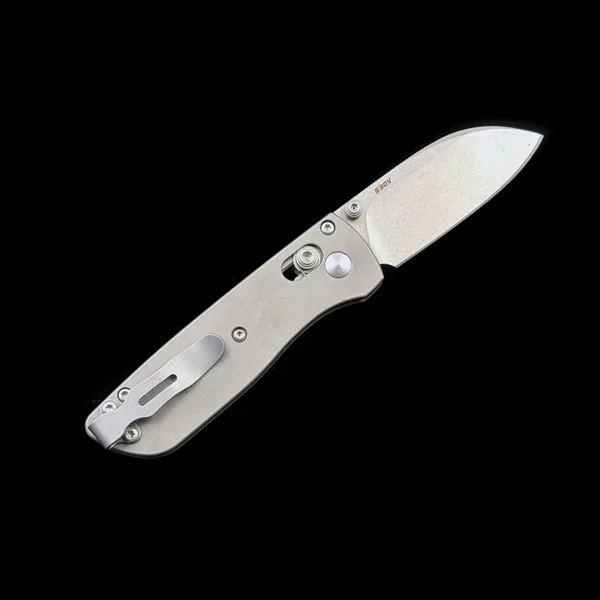 benchmade mini 535 bugout axis titanium alloy folding knife 4