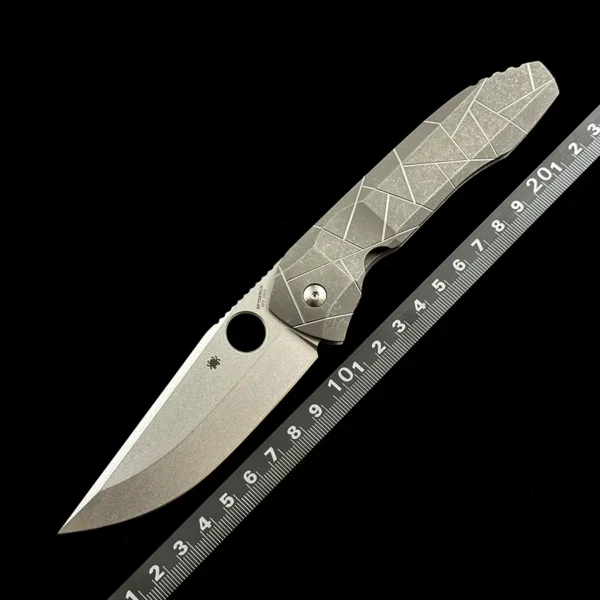 spyderco nirvana c199tip limited edition folding knife 1